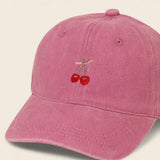 Cherries Personalised Hat - Namesake Embroidery Studio