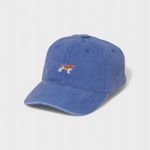 King Charles Spaniel personalised hat with embroidered design, 100% washed cotton.