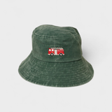 Fire Engine Personalised Bucket Hat