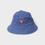 Fire Engine Personalised Bucket Hat