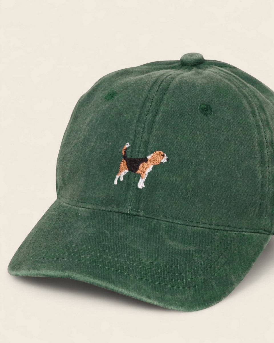 Beagle Personalised Hat - Namesake Embroidery Studio