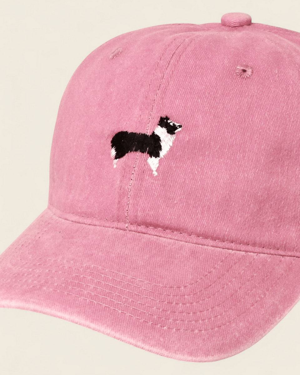 Border Collie Personalised Hat - Namesake Embroidery Studio