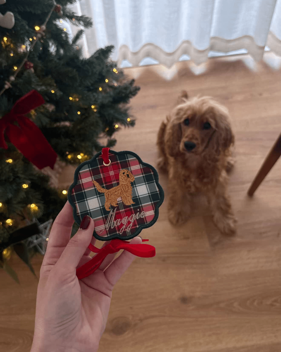 Cat Collection Ornament - Namesake Embroidery Studio