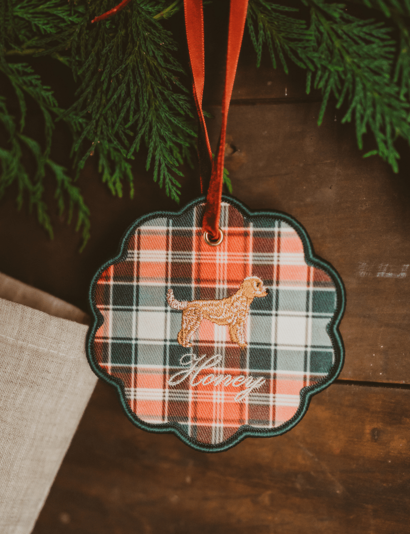 Custom Design Pet Ornament - Namesake Embroidery Studio