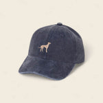 Greyhound/Whippet Personalised Hat - Namesake Embroidery Studio