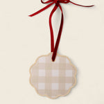 Initials Ornament - Namesake Embroidery Studio
