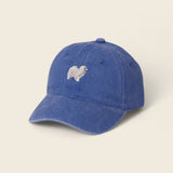 Japanese Spitz Personalised Hat - Namesake Embroidery Studio
