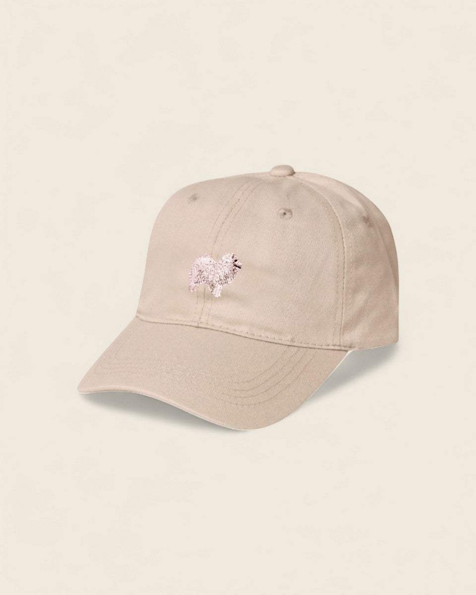 Japanese Spitz Personalised Hat - Namesake Embroidery Studio