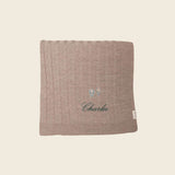 Merino Baby Blanket - Balloons Design - Namesake Embroidery Studio