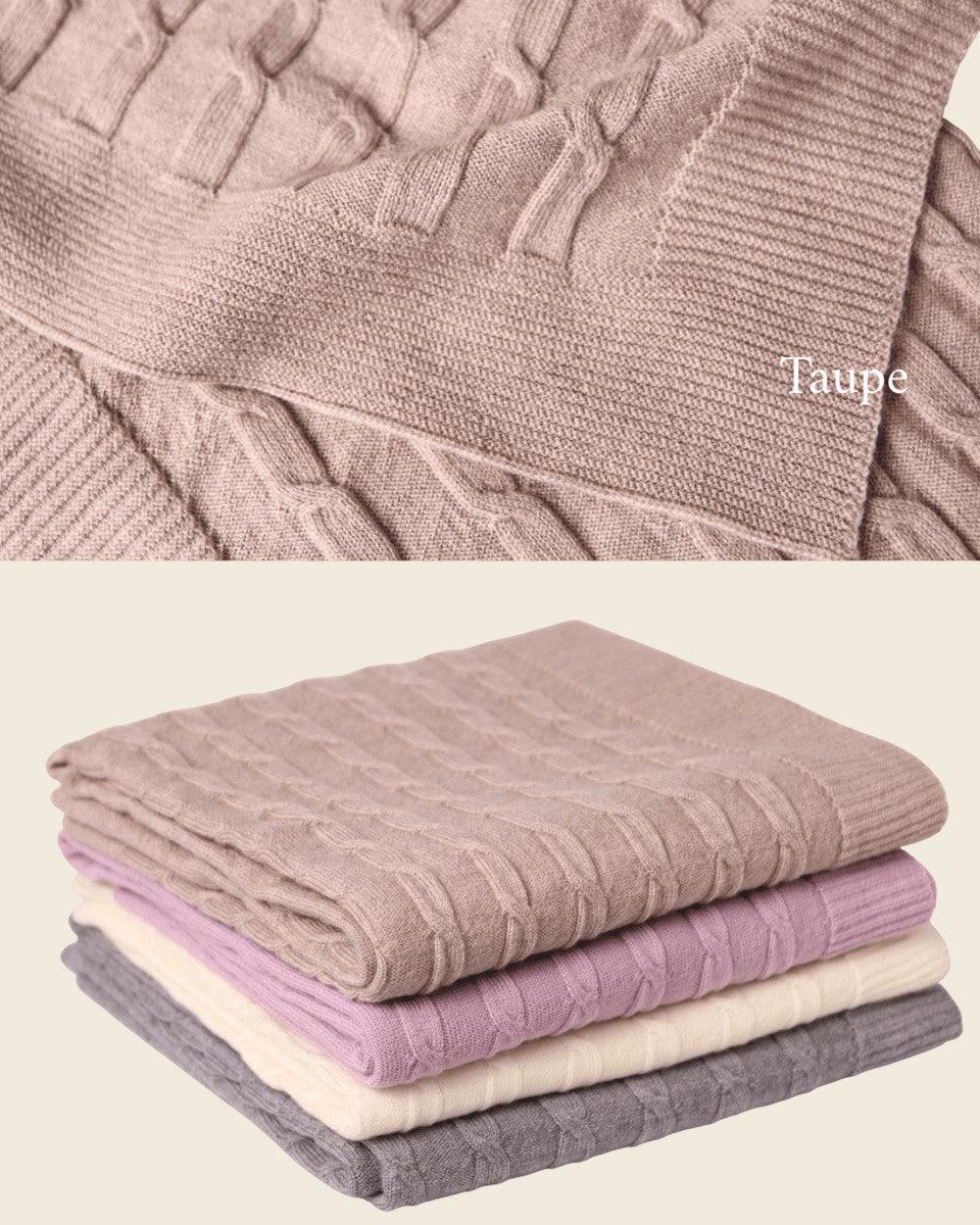 Merino Baby Blanket - Balloons Design - Namesake Embroidery Studio