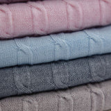 Merino Baby Blanket - Name Only - Namesake Embroidery Studio