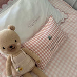 Moon and Stars Cushion - Namesake Embroidery Studio