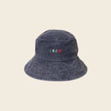 Multi - Colour Text Bucket Hat - Namesake Embroidery Studio
