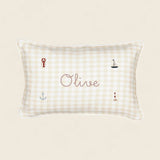 Nautical Cushion - Namesake Embroidery Studio