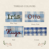 Personalised Easter Bucket - Sailboat - Namesake Embroidery Studio