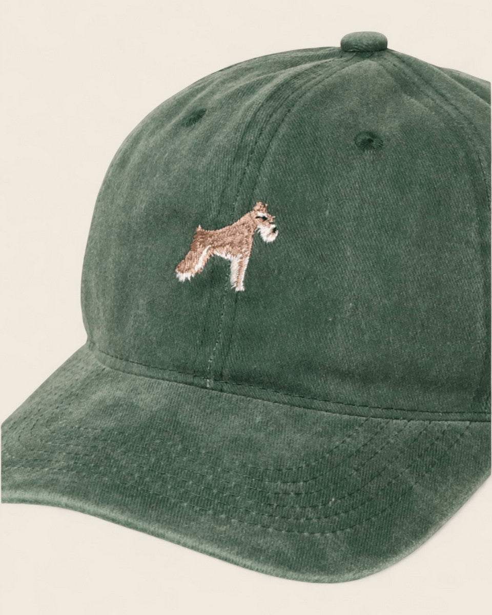 Schnauzer Personalised Hat - Namesake Embroidery Studio