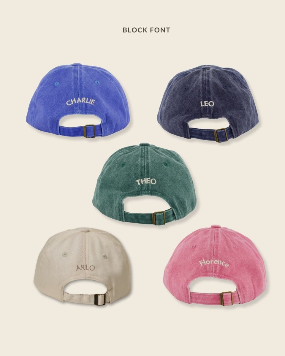 Schnauzer Personalised Hat - Namesake Embroidery Studio