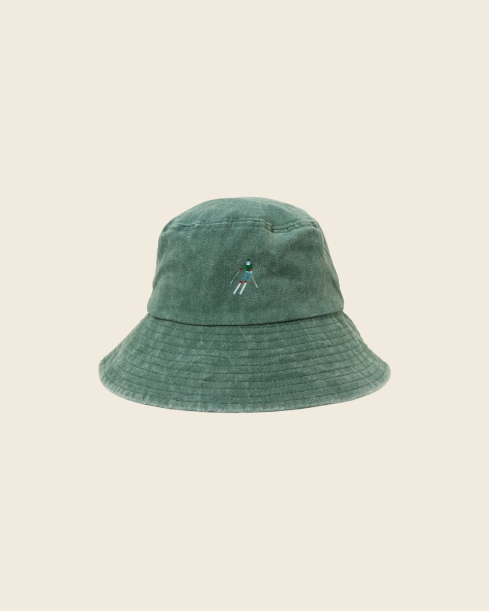 Skier Personalised Bucket Hat - Namesake Embroidery Studio