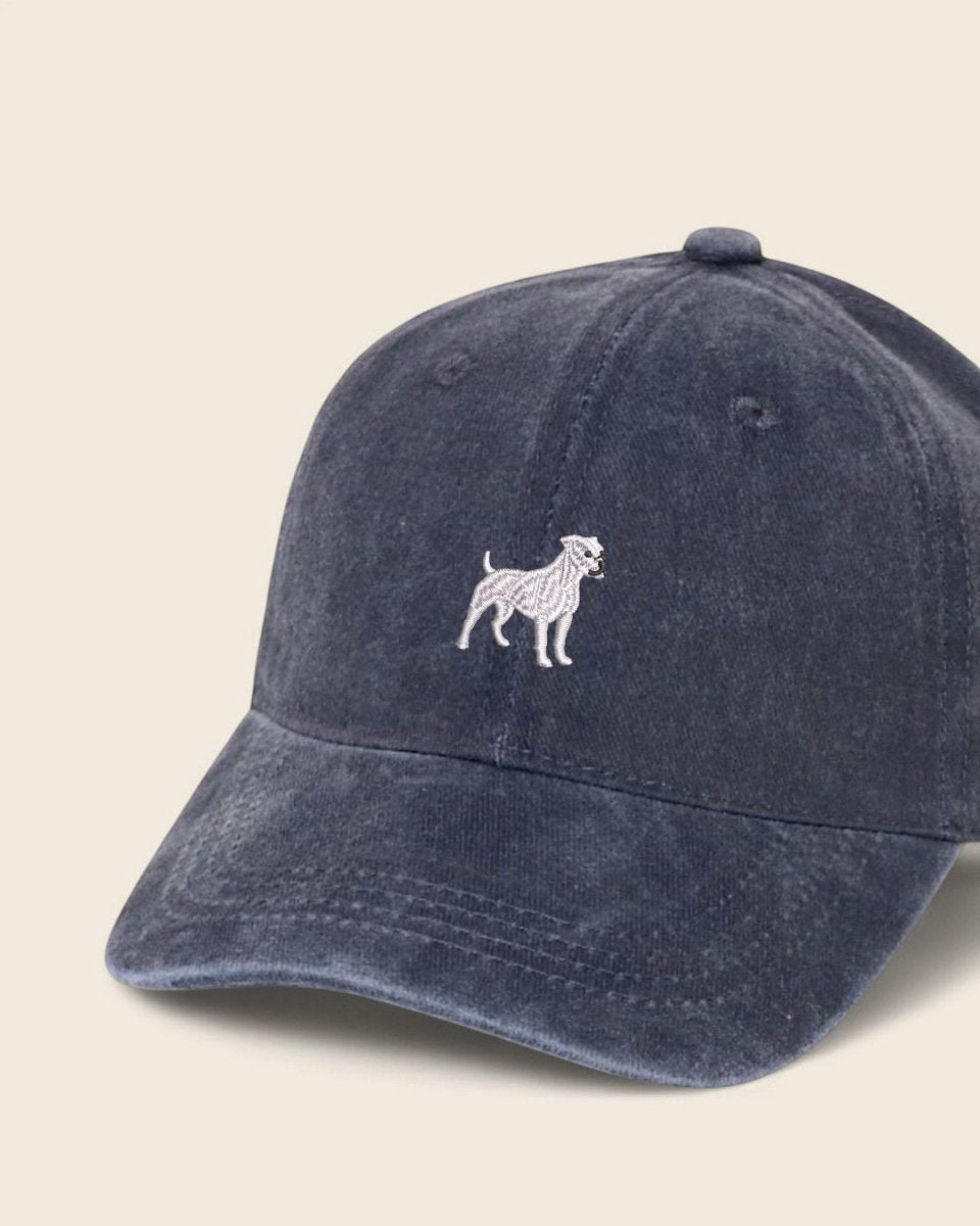 Staffordshire Bull Terrier Personalised Hat - Namesake Embroidery Studio