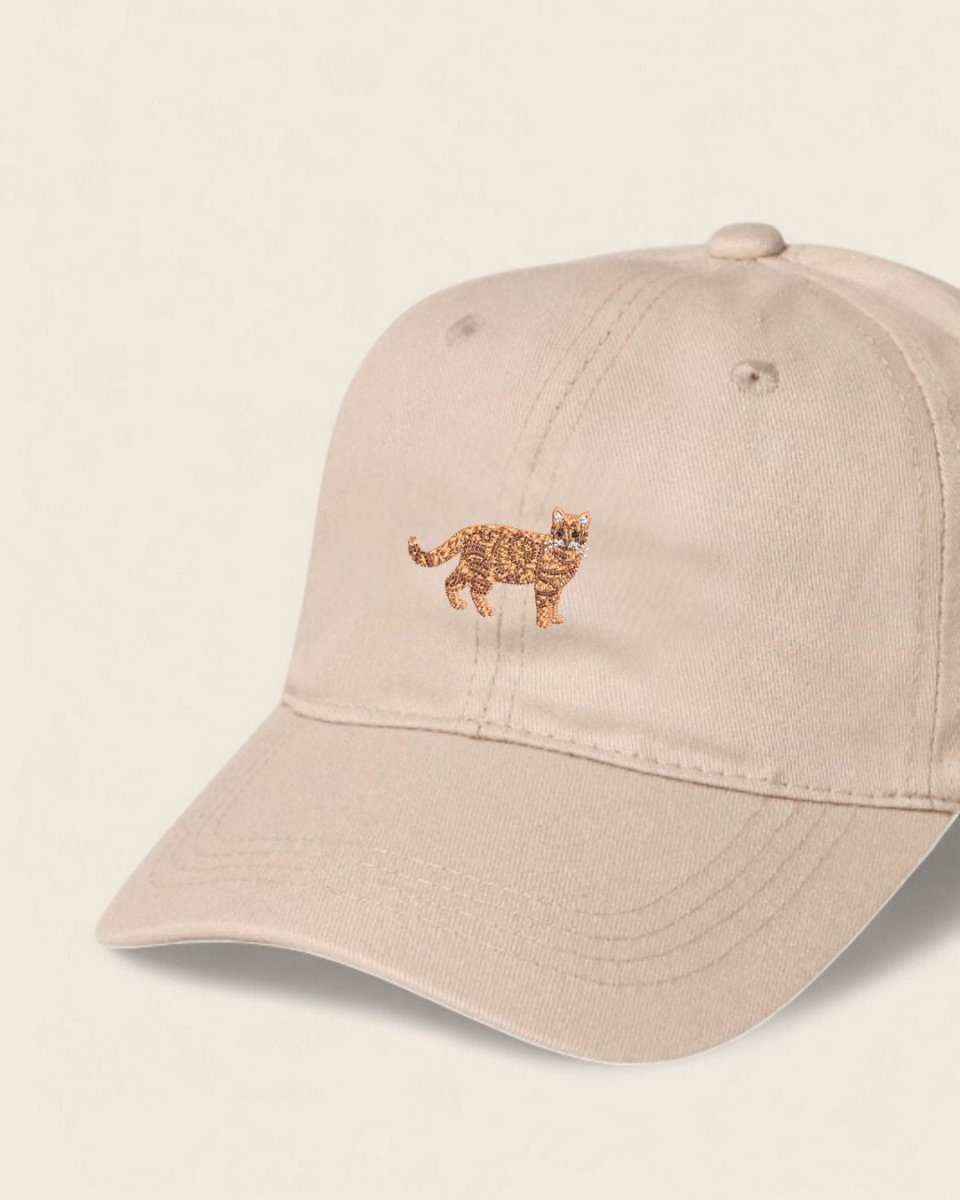 Tabby Cat Personalised Hat - Namesake Embroidery Studio